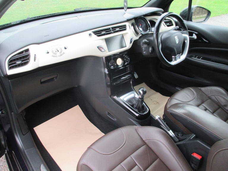 2018 DS Automobiles DS 3 1.2 PureTech Cafe Racer Euro 6 (s/s) 3dr HATCHBACK Petrol Manual