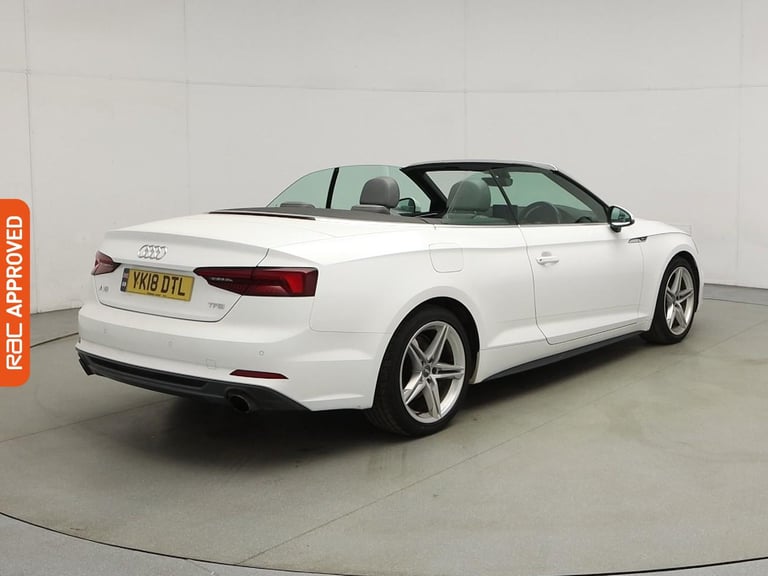 2018 Audi A5 Cabriolet 2.0 TFSI S line Convertible 2dr Petrol S Tronic Euro 6 (s/s) (190 ps) Conv...