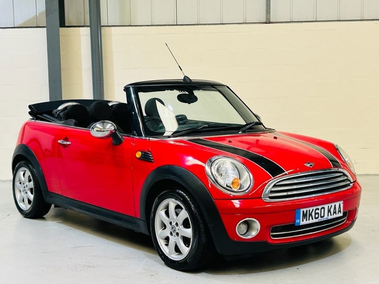 2010 60 MINI CONVERTIBLE 1.6 ONE CONVERTIBLE 2DR PETROL MANUAL EURO 5 (98 PS)