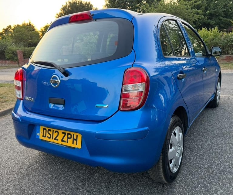 2012 NISSAN MICRA 1.2 VISIA 5 DOOR GENUINE 74,000 MILES LONG MOT JUST SERVICED!