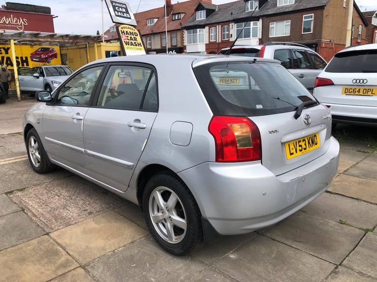 2003 Toyota Corolla 1.6 VVT-i T3 5dr Auto HATCHBACK Petrol Automatic