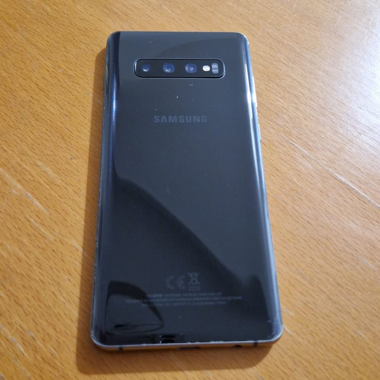 image for Samsung Galaxy S10+ Plus 128GB Black Unlocked Dual Sim