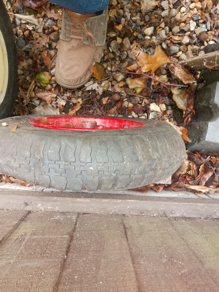 Used Wheelbarrow - Fair Condition - Get the Job Done!