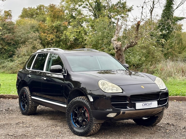 image for 2004 Porsche Cayenne S 3.2 V6 Tiptronic Automatic Black OVERLAND Off Roader R32 ESTATE Petrol Aut...