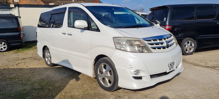 Toyota Alphard 2 Berth Campervan with Rear Conversion and Fridge