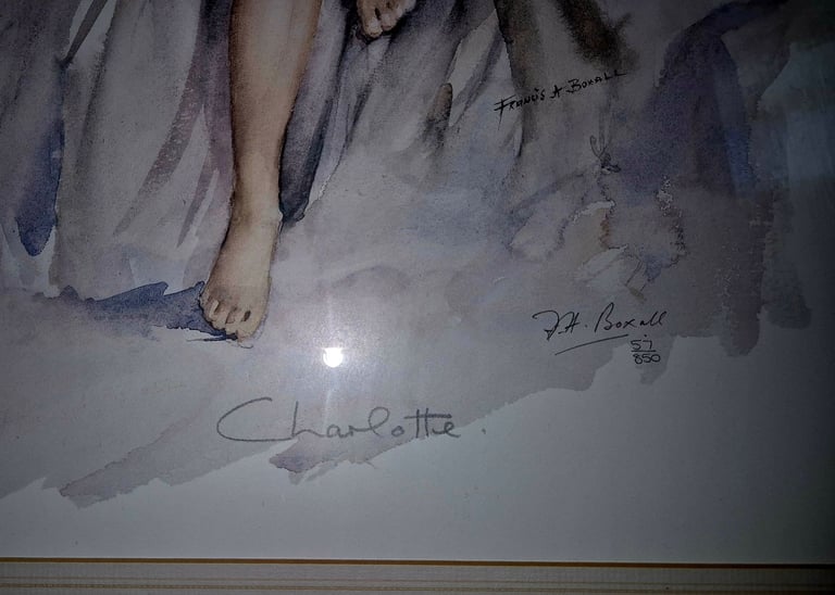 Francis Boxall 'Charlotte' Print Signed Limited Edition