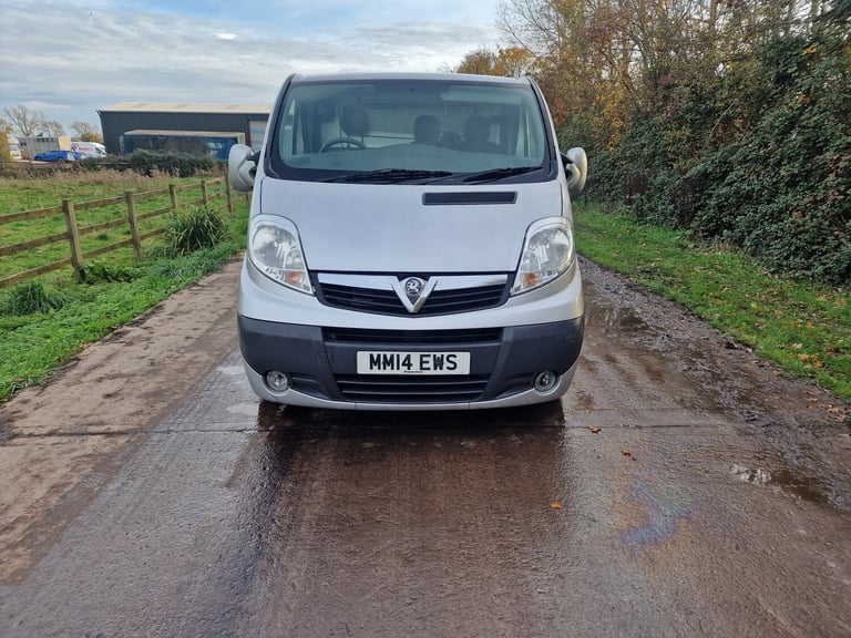 2014 Vauxhall Vivaro Silver  Drives Perfect  12mth MOT  SWB  Ready to Work