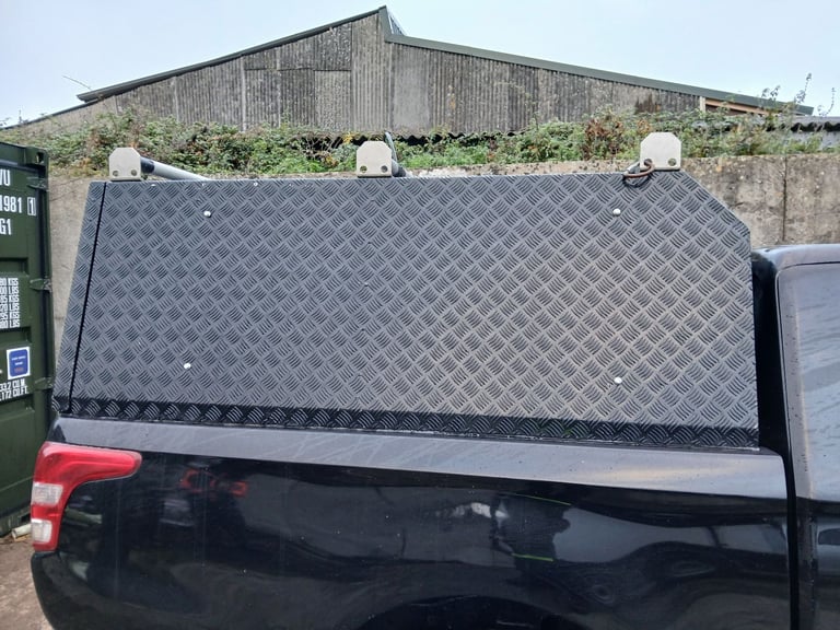 image for L200 Black Chequerboard Canopy with Roof Rack