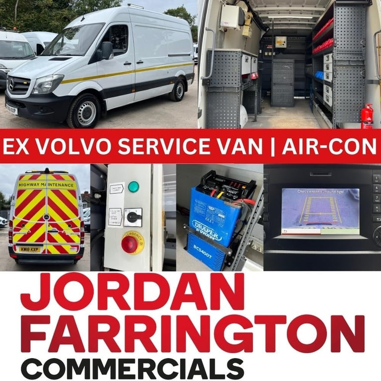 2018 MERCEDES BENZ SPRINTER 314 RWD EURO 6 UTILITY MOBILE WORKSHOP WITH POWER