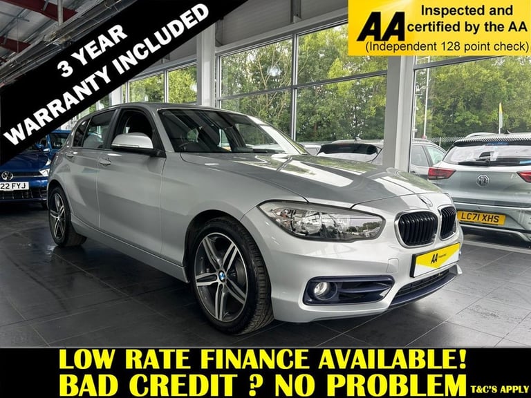 image for 2018 BMW 1 Series 1.5 118i Sport Hatchback 5dr Petrol Manual Euro 6 (s/s) (136 ps) BMW SERVIC Hat...