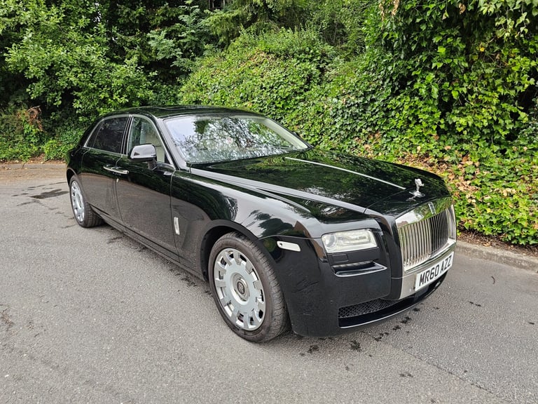 2012 62 ROLLS ROYCE GHOST 6.6 V12 AUTOMATIC EXTENDED WHEEL-BASE LWB TOP SPEC 