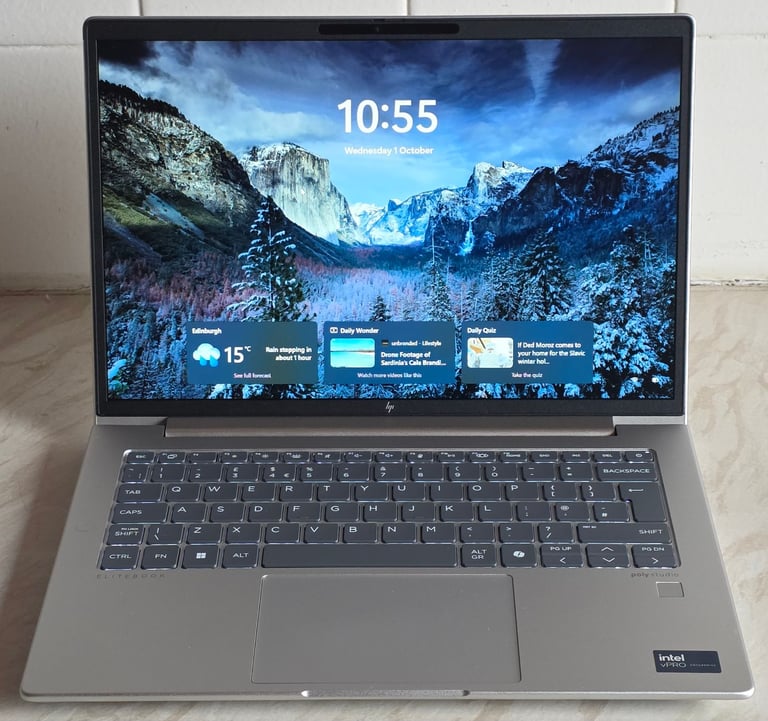 HP EliteBook 640 G11 Laptop Intel Ultra5 12 Core CPU 32GB DDR5 RAM 512GB SSD New Warranty 2029