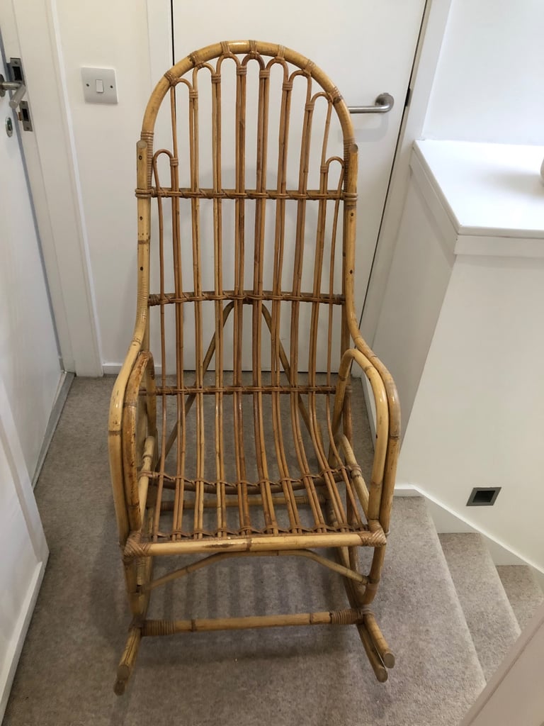 image for Wooden rocking chair 