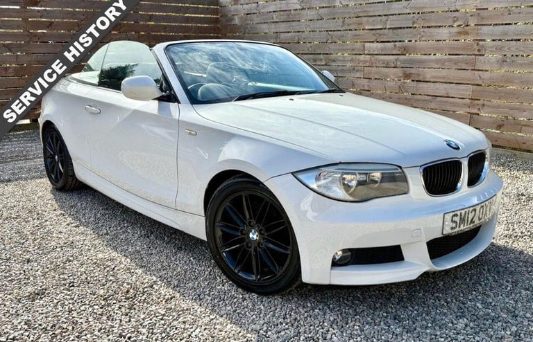 2012 12 BMW 1 SERIES 2.0 120D M SPORT CONVERTIBLE 2DR DIESEL MANUAL EURO 5 (S/S)