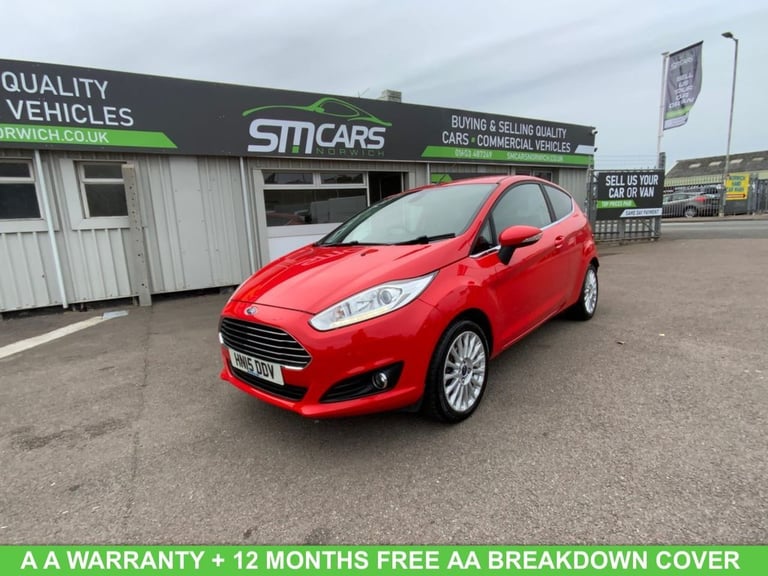 image for 2015 Ford Fiesta 1.6 Titanium Hatchback 3dr Petrol Powershift Euro 6 (105 ps) Hatchback Petrol Au...