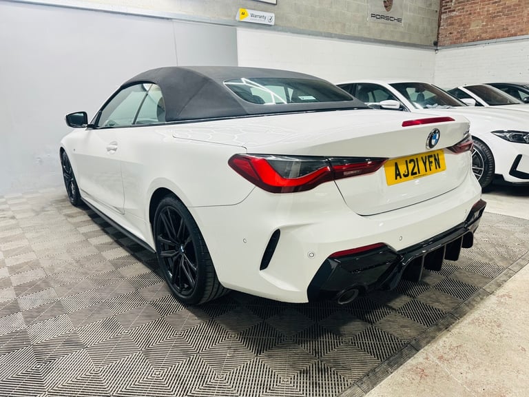 2021 BMW 4 Series 420i M Sport 2dr Step Auto CONVERTIBLE Petrol Automatic