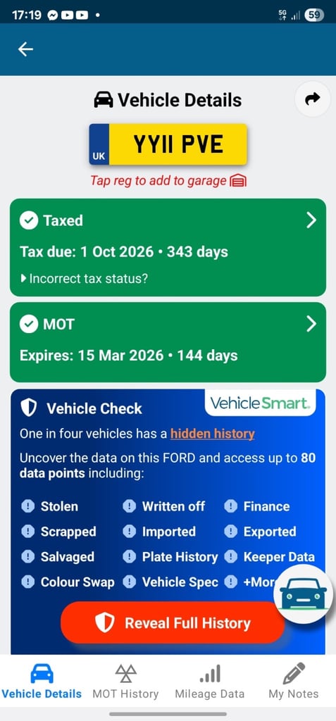 Ford, C-MAX, MPV, 2011, Manual, 1560 (cc), 5 doors