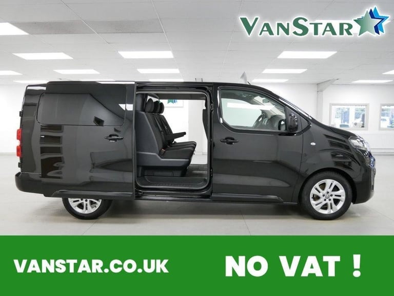 2022 VAUXHALL VIVARO 3100 2.0 D 145 BHP L2 ELITE CREWCAB 6 SEATER ( NO VAT ! )