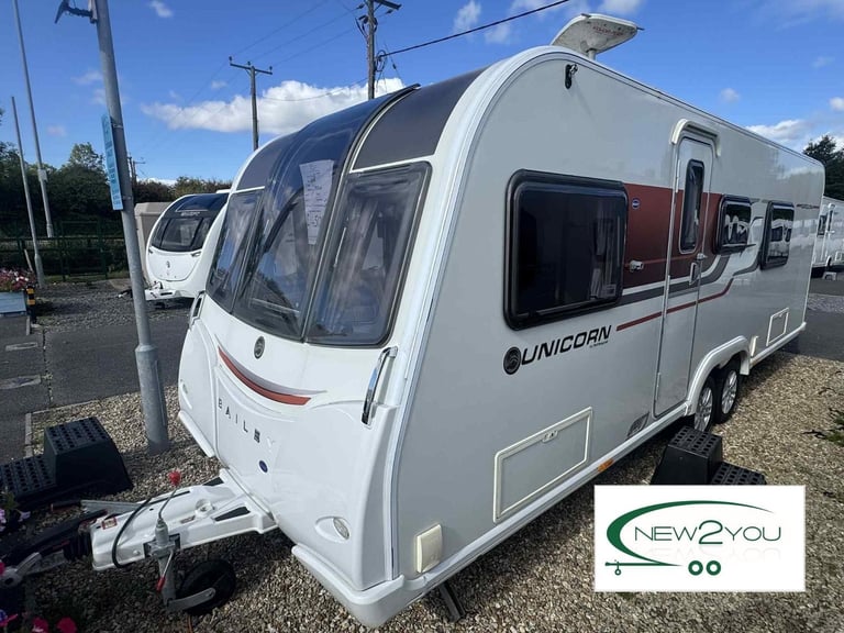 image for 2015 Bailey Unicorn Barcelona 4 Berth FIXED BED Caravan - Stock number S077