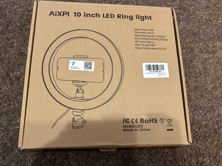 image for 10 Inch LED Ring Light