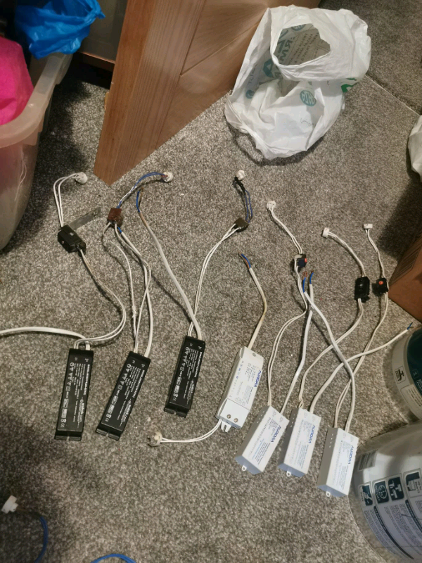 WSBUK & Aurora Dimmable Electronic Transformer For Lv-Halogen Lamps x7