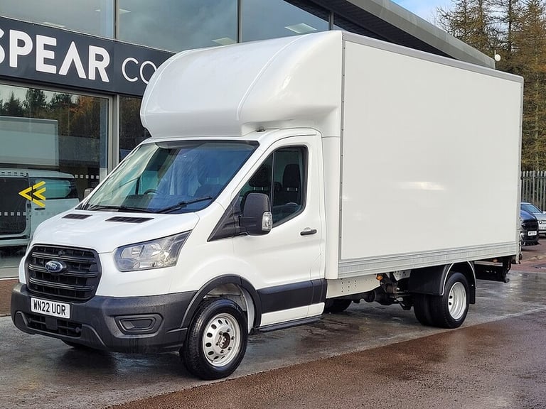2022 Ford Transit 350 EcoBlue Leader Luton TDCI 130ps 4.1m with Air Con, Tail Lift &amp; 1 Owner ...