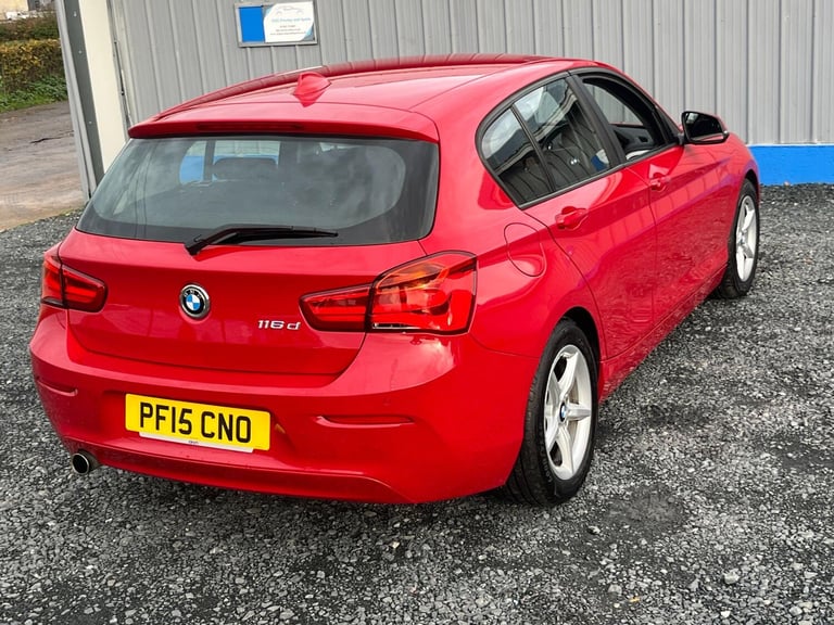 2015 BMW 1 Series 1.5 116d ED Plus Euro 6 (s/s) 5dr HATCHBACK Diesel Manual