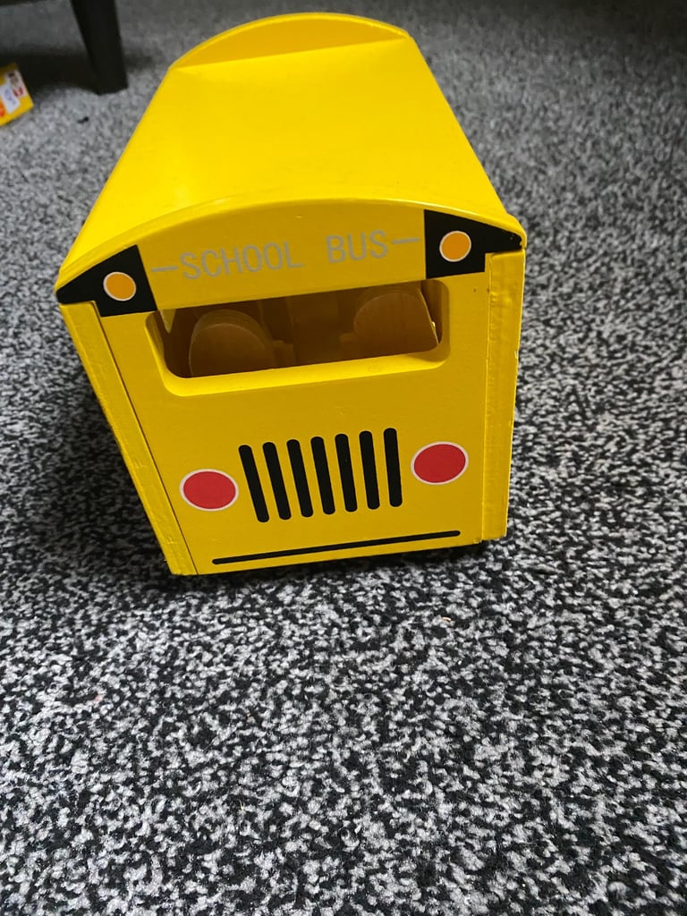 Wooden School Bus 