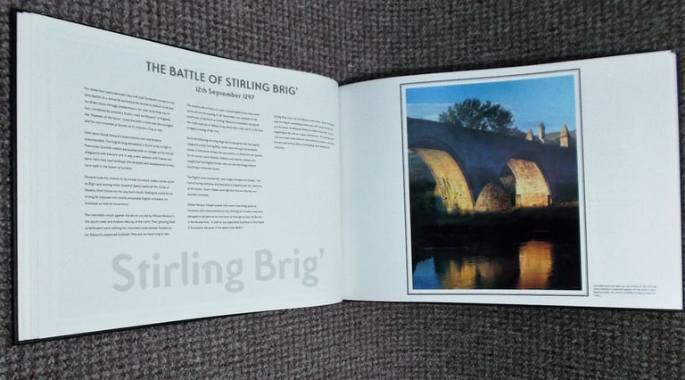 Signed limited edition of Millennium Images of Scotland No 98 of 4000, by Donald Ford.