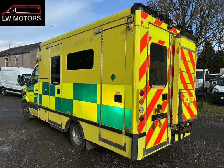 MERCEDES BENZ SPRINTER 519 CDI DIRECT EX AMBULANCE SERIVICS 2017 17 REG EURO 6
