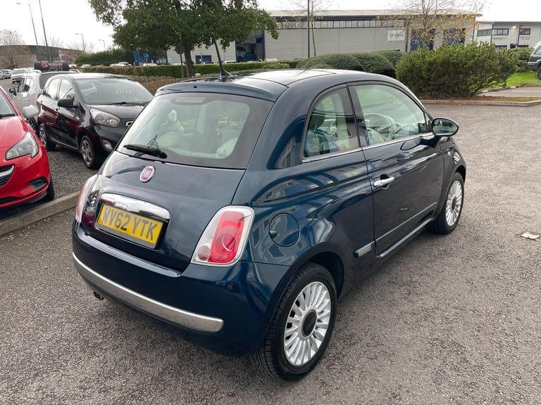 2012 Fiat 500 1.2 Lounge Hatchback 3dr Petrol Manual Euro 4 (69 bhp) Petrol