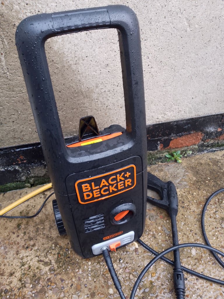 Black+decker pressure washer 