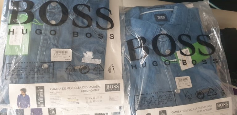 Job lot/Wholesale Hugo Boss Distressed Denim Shirts Brand New | in  Greenford, London | Gumtree