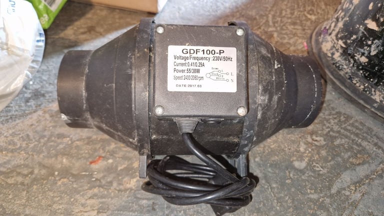 Fan Filter Motors for Hydroponics Job Lot