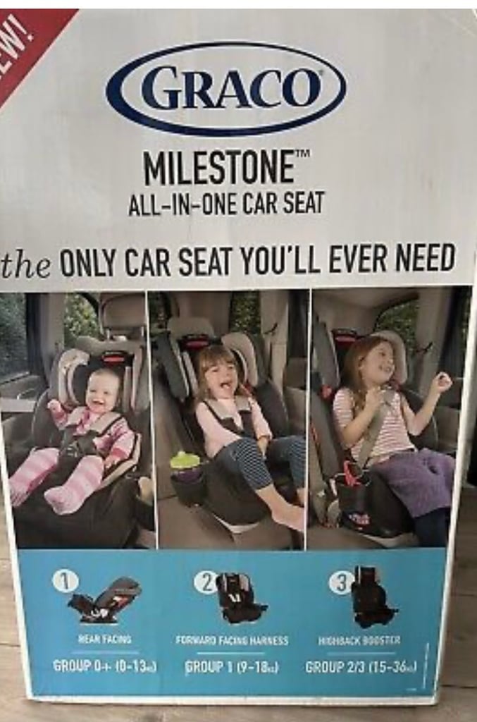 *** Graco 3 in 1 Milestone Baby Toddler Booster Car Seat - £70 ***