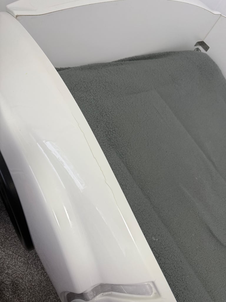 Car single bed with like new mattress