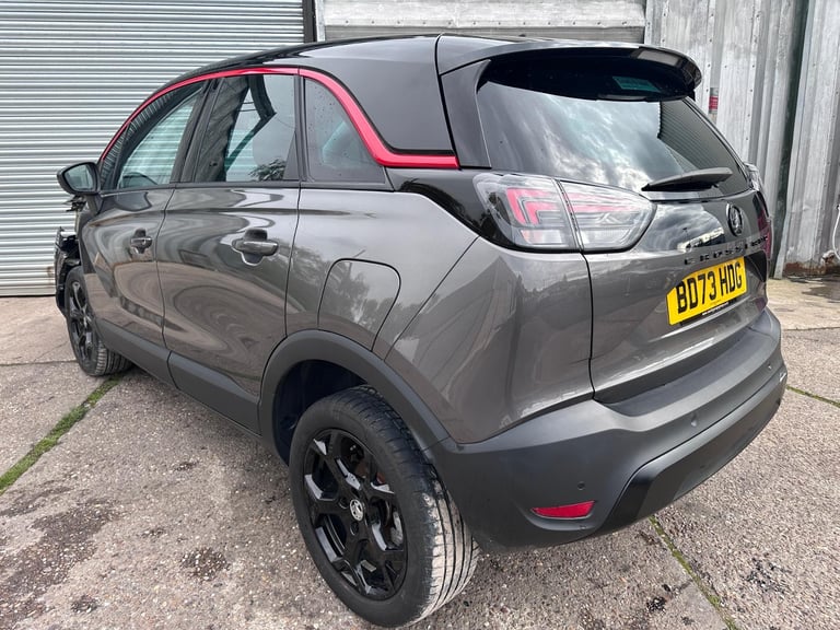2024 73 REG VAUXHALL CROSSLAND GS 1.2 PETROL AUTO DAMAGED REPAIRABLE SALVAGE