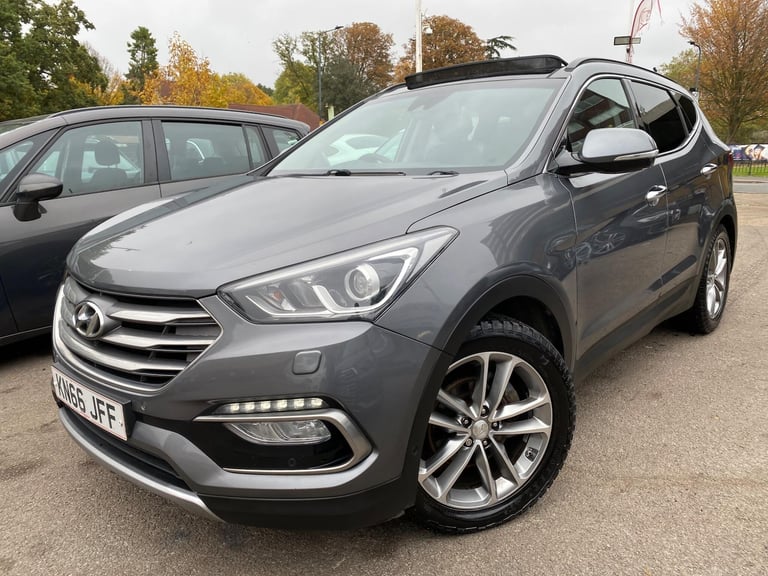 2016 Hyundai Santa Fe 2.2 CRDi Blue Drive Premium SE Auto 4WD Euro 6 (s/s) 5dr (7 Seat) ESTATE Di...