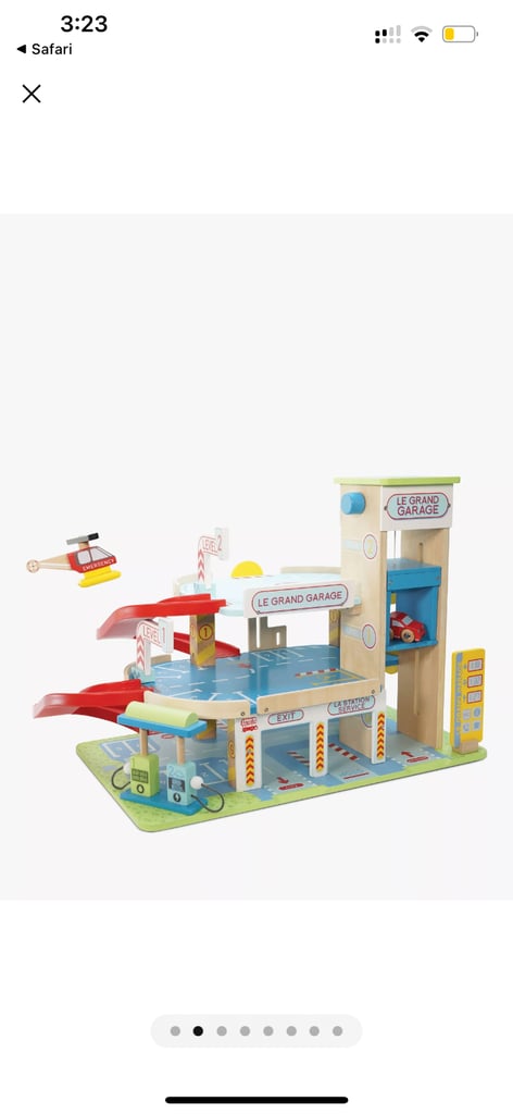image for Le toy van garage wooden