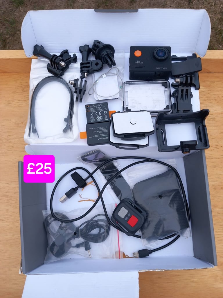 image for 4k camera with accessories 