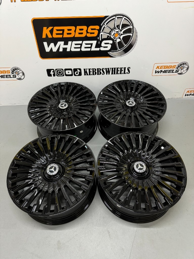 20" MERCEDES 2024/5 MAYBACH REPLACEMENT STYLE ALLOY WHEELS  C CLASS E CLASS S CLASS A CLASS