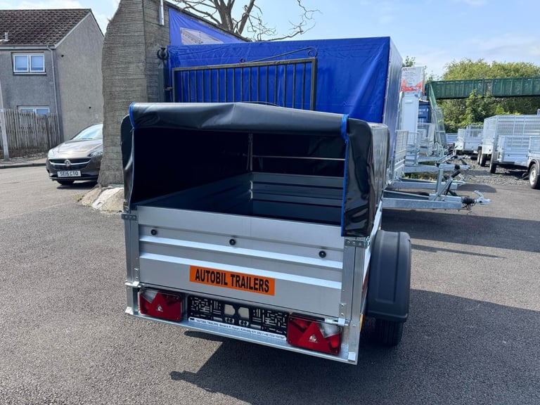 BRAND NEW NIEWIADOW 5ft x 4ft SINGLE AXLE FRAME AND COVER TRAILER (50CM)