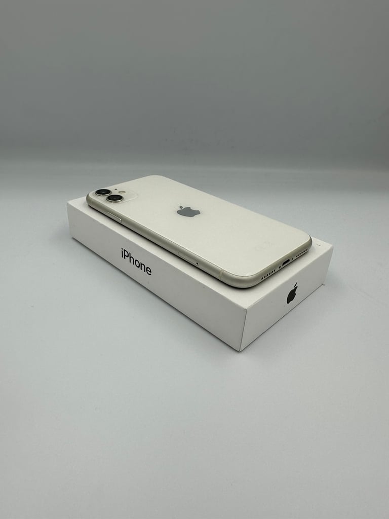 Pristine: Apple iPhone 11 64gb White (unlocked)