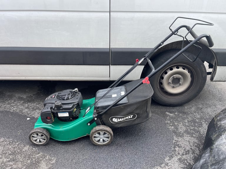 Qualcast petrol lawn mower £70 can deliver
