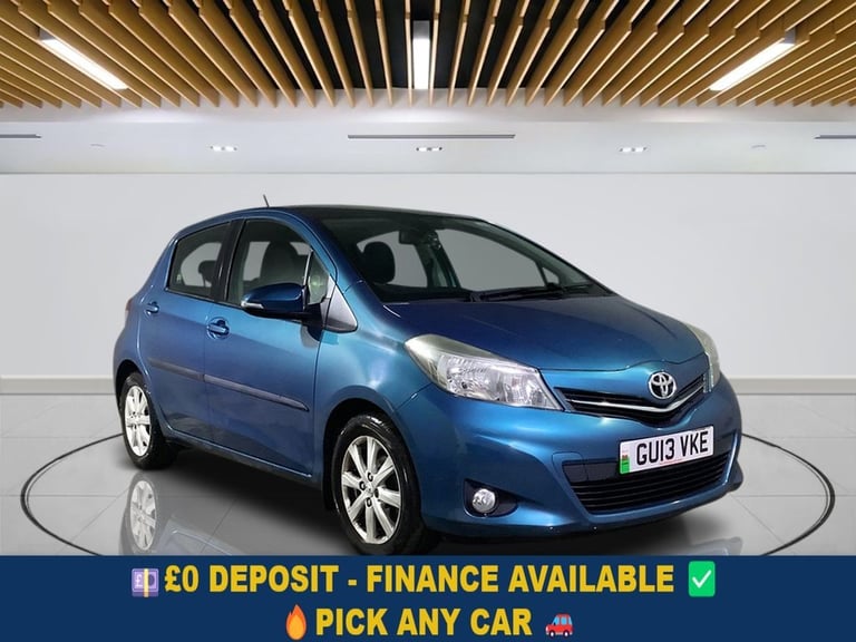 image for 2013 Toyota Yaris 1.33 Dual VVT-i T Spirit Hatchback 5dr Petrol Manual Euro 5 (101 ps) Hatchback ...