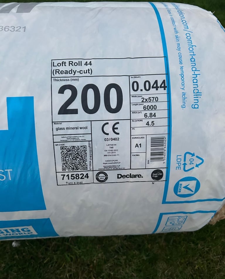 Knaufqq Insulation Loft Roll