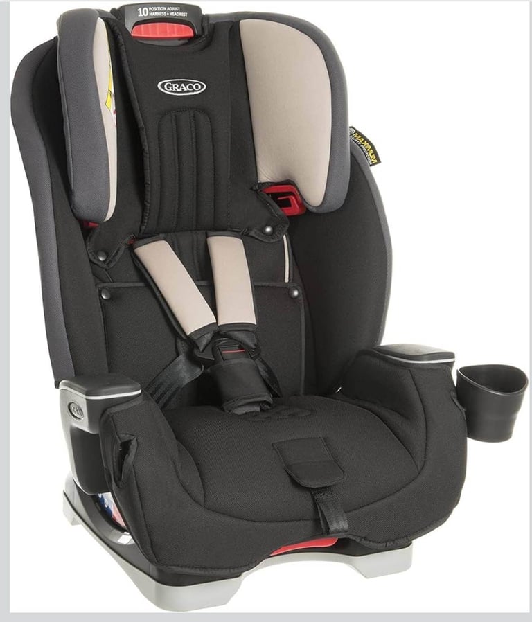 image for Graco Milestone All-In-One (Group 0+/1/2/3) Car Seat - Aluminium