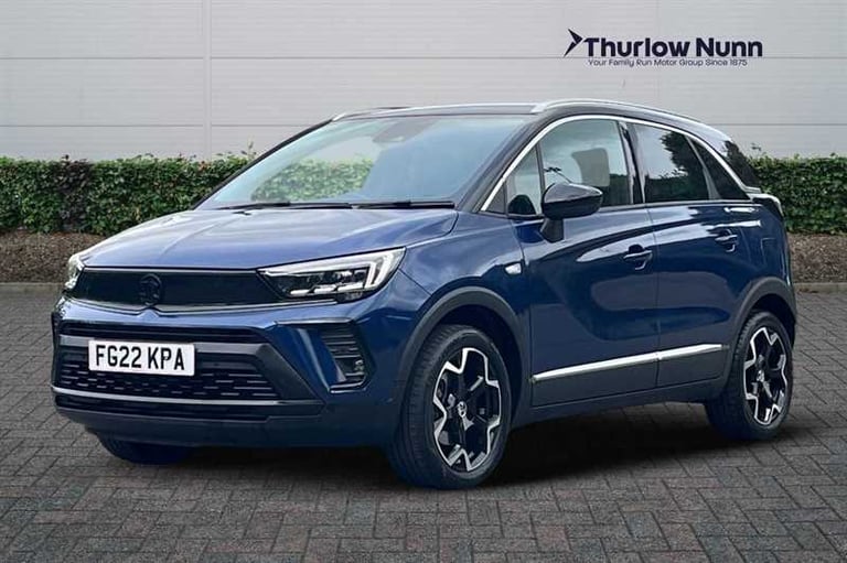 2022 Vauxhall Crossland 1.2i Turbo (130 PS) Ultimate 5 Door Petrol SUV SUV Petrol Manual