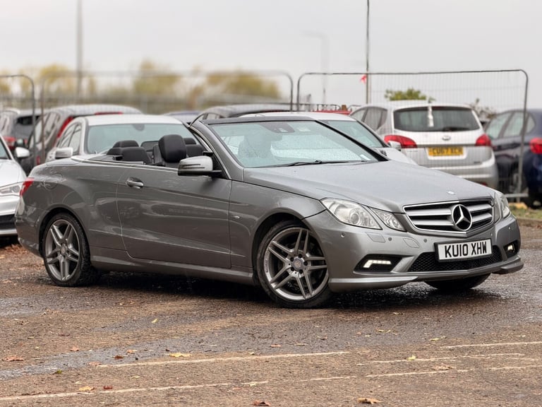 2010 Mercedes-Benz E Class E350 CDI BlueEFFICIENCY Sport 2dr Tip Auto CONVERTIBLE Diesel Automatic