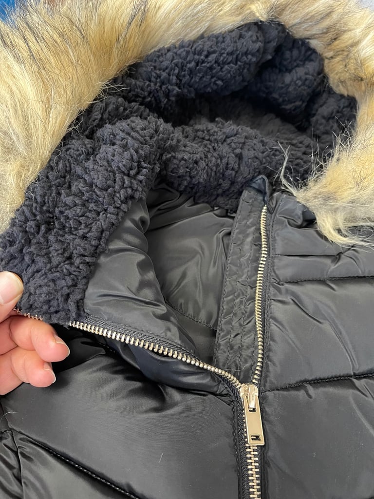 Girls' Winter Down Coat, Warm Lined Hooded Jacket